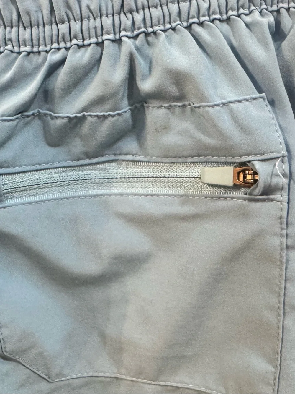 BASEBALL Lifestyle 101 Light Blue Kids Athletic Shorts with Pink Accent